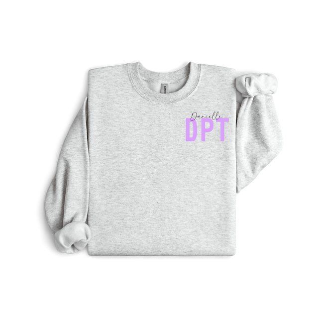 DPT with Custom Name (Solid Colored) - Gildan Series