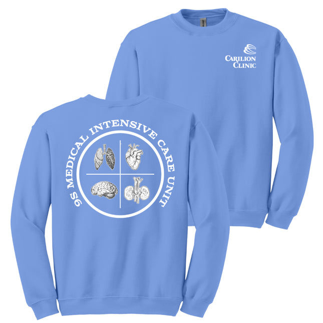 Carilion Clinic 9SICU Nurse - Gildan Sweatshirt