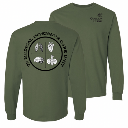 Carilion Clinic 9SICU Nurse - Gildan Long Sleeve T-Shirt