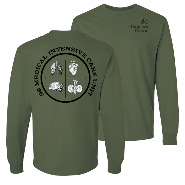 Carilion Clinic 9SICU Nurse - Gildan Long Sleeve T-Shirt