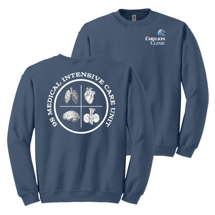 Carilion Clinic 9SICU Nurse - Gildan Sweatshirt