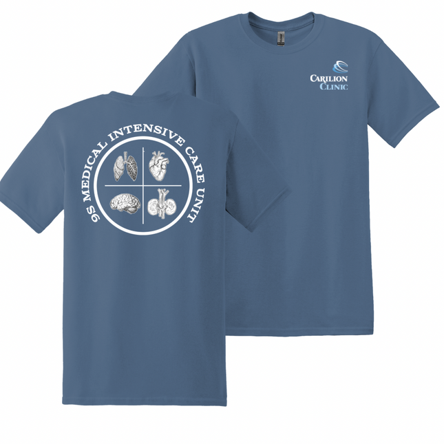 Carilion Clinic 9SICU Nurse - Gildan Short Sleeve T-Shirt