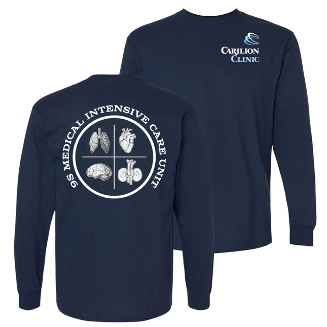 Carilion Clinic 9SICU Nurse - Gildan Long Sleeve T-Shirt