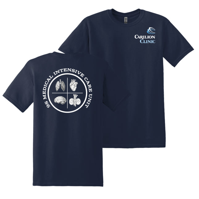 Carilion Clinic 9SICU Nurse - Gildan Short Sleeve T-Shirt
