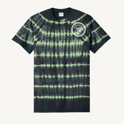 Custom Design Port & Company Short Sleeve Allover Stripe Tie-Dye