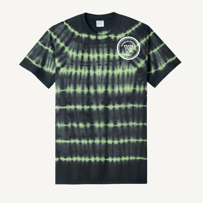 Custom Design Port & Company Short Sleeve Allover Stripe Tie-Dye