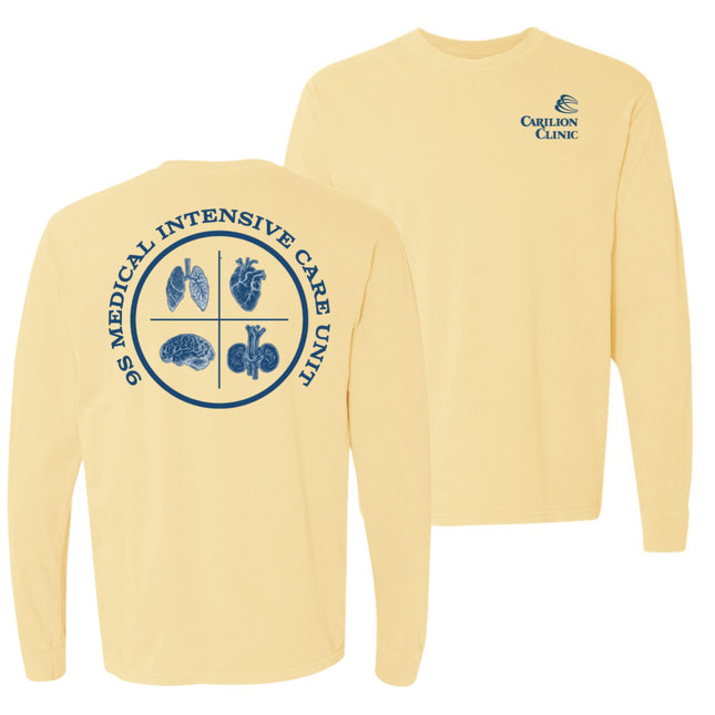 Carilion Clinic 9SICU Nurse - Comfort Colors Long Sleeve T-Shirt