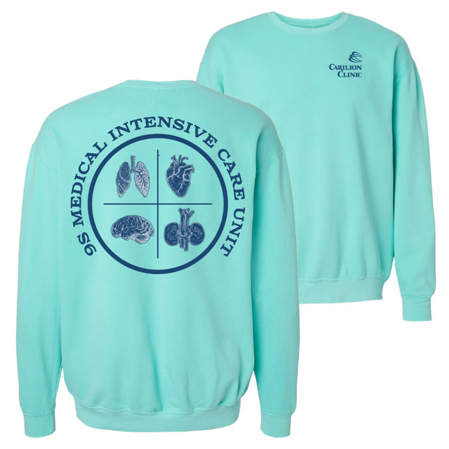 Carilion Clinic 9SICU Nurse - Comfort Colors Sweatshirt