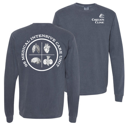Carilion Clinic 9SICU Nurse - Comfort Colors Long Sleeve T-Shirt
