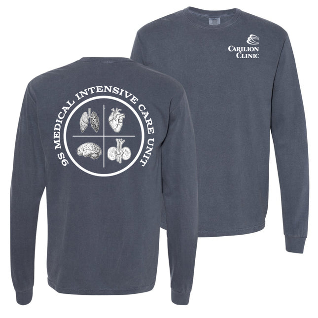 Carilion Clinic 9SICU Nurse - Comfort Colors Long Sleeve T-Shirt