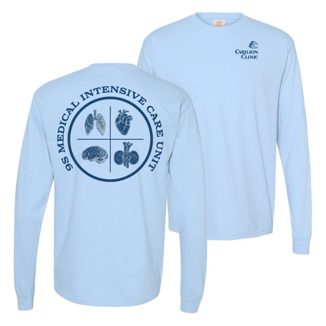 Carilion Clinic 9SICU Nurse - Comfort Colors Long Sleeve T-Shirt