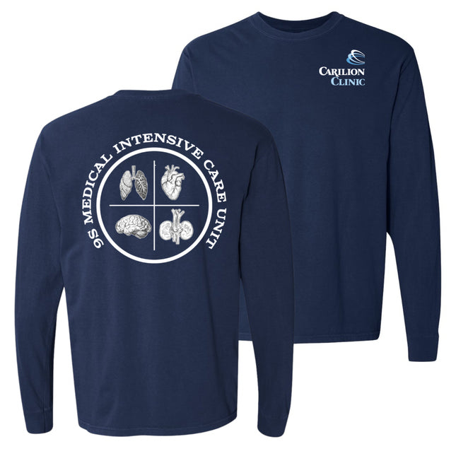 Carilion Clinic 9SICU Nurse - Comfort Colors Long Sleeve T-Shirt