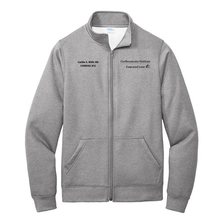 Carilion Clinic Cardiovascular Full Zip Jacket - Port and Company