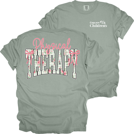 Carilion Children's OT / PT Bay Floral - Comfort Colors T-Shirt