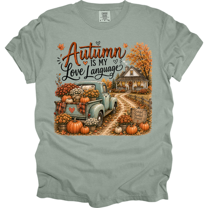Autumn is My Love Language - Comfort Colors T-Shirt