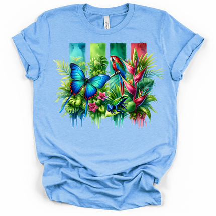 Rainforest Summer Collection - Bella and Canvas T-Shirt