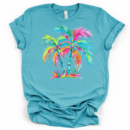 Palm Tree Summer Collection - Bella and Canvas T-Shirt