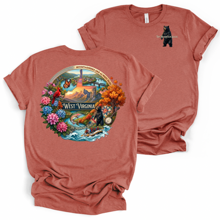 Mountain State - Bella and Canvas T-Shirt