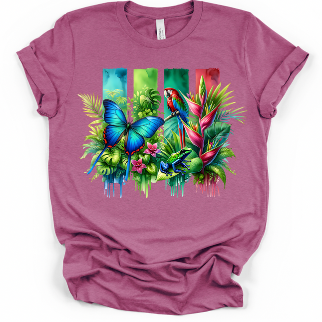 Rainforest Summer Collection - Bella and Canvas T-Shirt