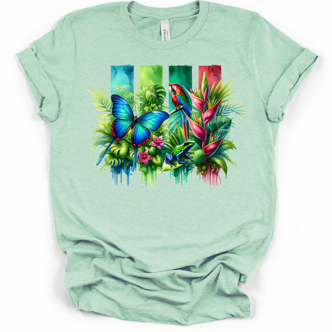Rainforest Summer Collection - Bella and Canvas T-Shirt