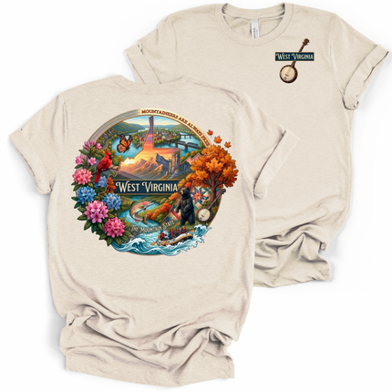 Mountain State - Bella and Canvas T-Shirt