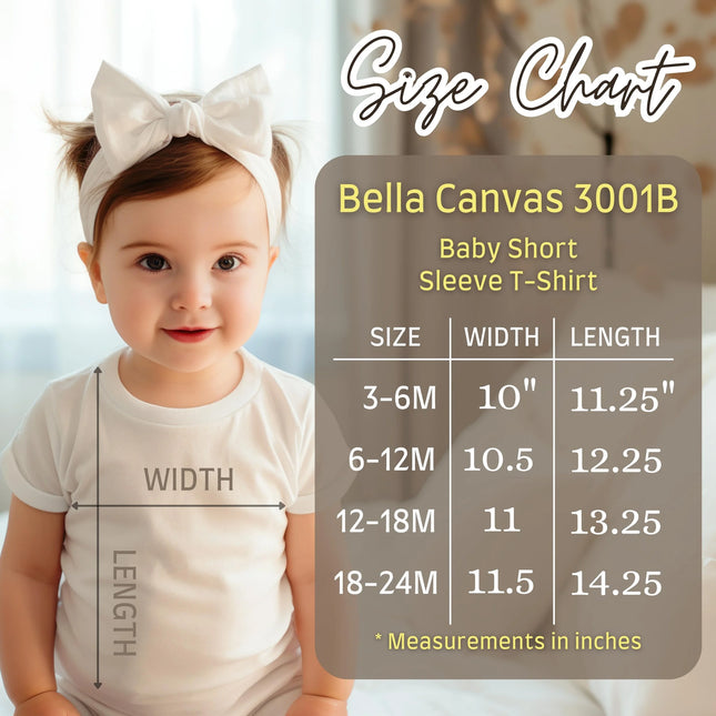 Custom Design Bella Canvas 100B Infant Short Sleeve Onesie