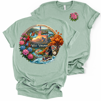 Mountain State - Bella and Canvas T-Shirt