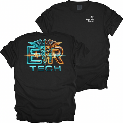 Carilion Clinic ER Tech 2  - Comfort Colors Apparel