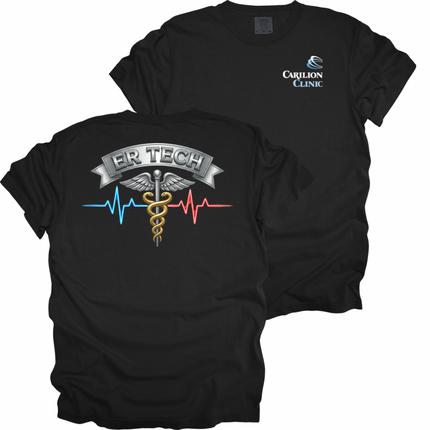 Carilion Clinic ER Tech 3  - Comfort Colors Apparel