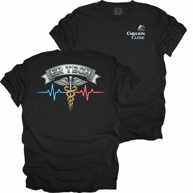 Carilion Clinic ER Tech 3  - Comfort Colors Apparel