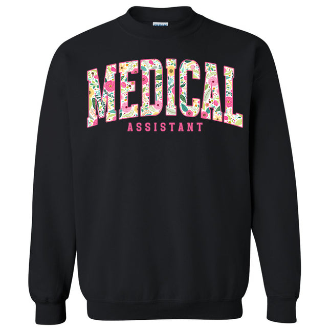 Medical Assistant Gildan Crewneck Sweatshirts