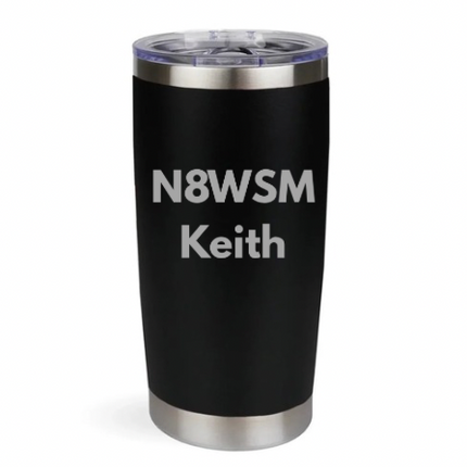 Radio Call Sign - 20 oz Tumbler
