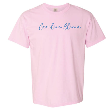 Carilion Clinic Cursive Writing Print - Comfort Colors T-Shirt