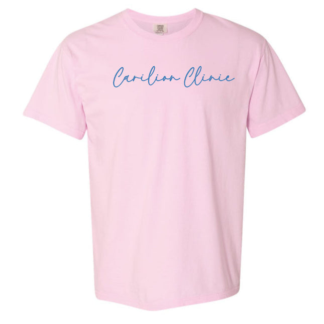 Carilion Clinic Cursive Writing Print - Comfort Colors T-Shirt