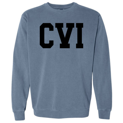 CVI on Front of Apparel - Comfort Colors