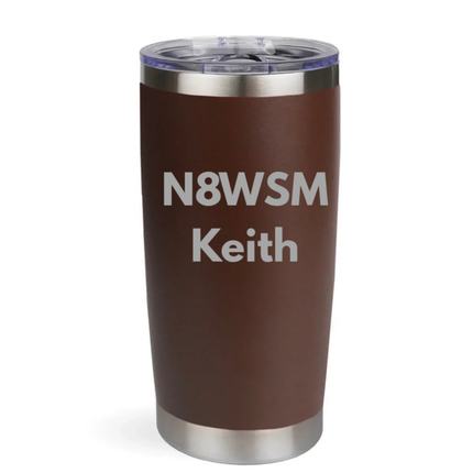 Radio Call Sign - 20 oz Tumbler