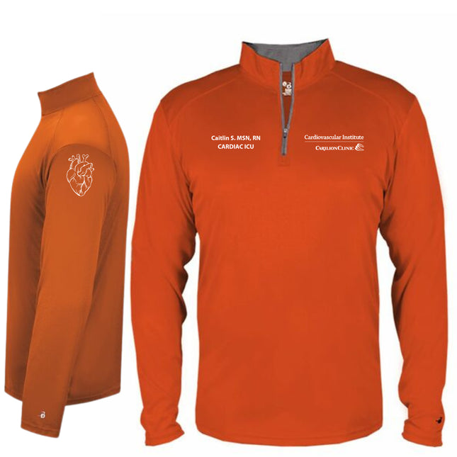 Carilion Clinic CVI Badger Sport Quarter Zip