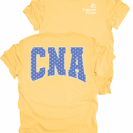Carilion Clinic Blue Polka Dot - Comfort Colors T-Shirt