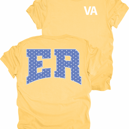 Veterans Administration Blue Polka Dot - Comfort Colors T-Shirt
