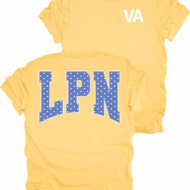 Veterans Administration Blue Polka Dot - Comfort Colors T-Shirt