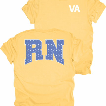 Veterans Administration Blue Polka Dot - Comfort Colors T-Shirt