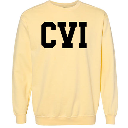 CVI on Front of Apparel - Comfort Colors