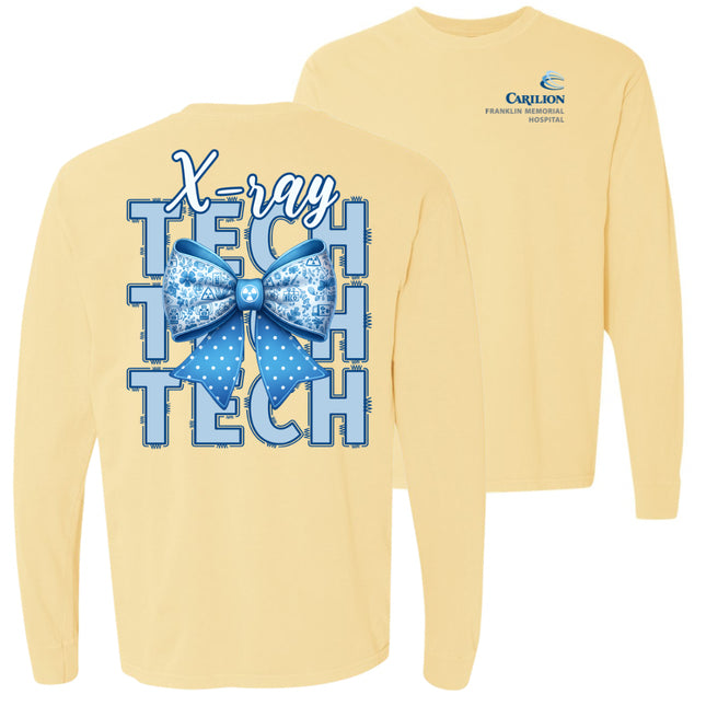 Carilion Clinic X-Ray Tech Blue Bow