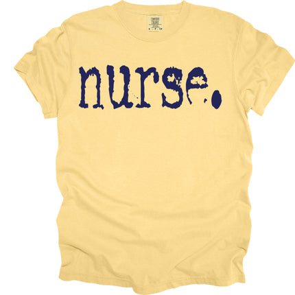 Typewriter Nurse  - Comfort Colors