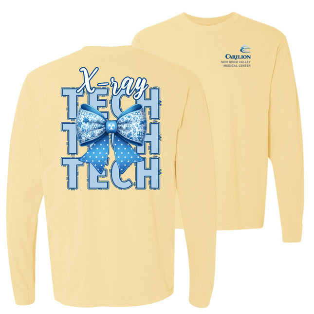 Carilion Clinic X-Ray Tech Blue Bow