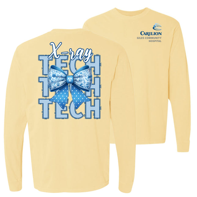 Carilion Clinic X-Ray Tech Blue Bow