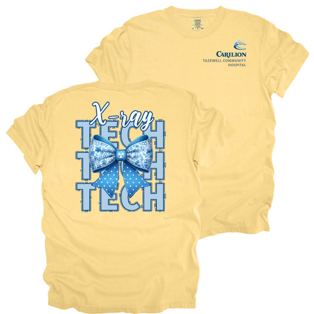 Carilion Clinic X-Ray Tech Blue Bow