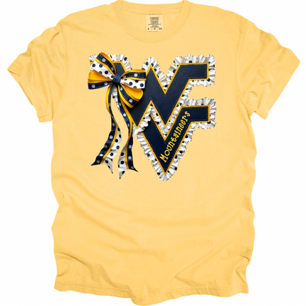 WVU 4 - Comfort Colors Apparel