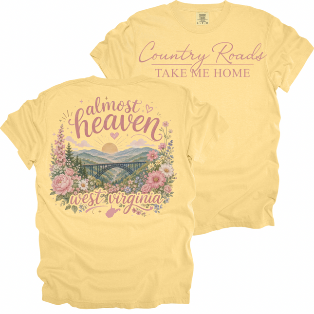 Almost Heaven - Comfort Colors T-Shirt