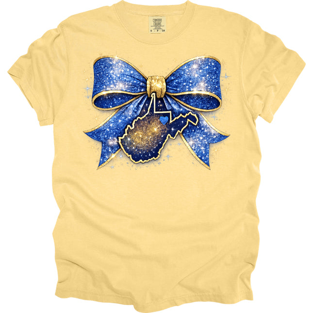WV with Big Bow  - Comfort Colors T-Shirt